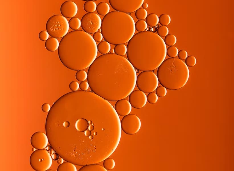 Orange circles